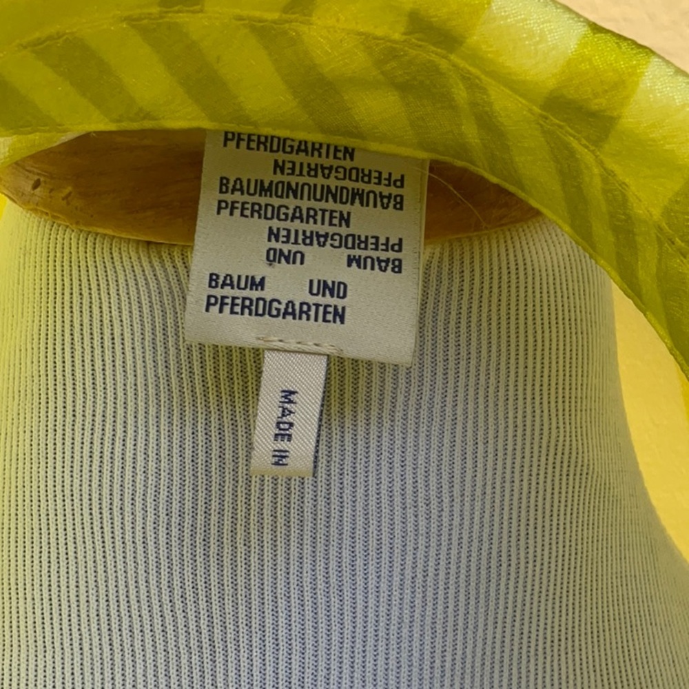Baum & Pferdgarten • Lime Minna Blouse, size EU 42 / US 10 - Picture 9 of 10